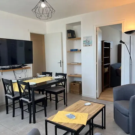 公寓 ღ Le Calmette - T3 Wifi, Lumineux Et Parking 拉罗歇尔